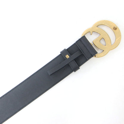 ダブルG ワイド ベルト 400593 / GGマーモント バックル レザー