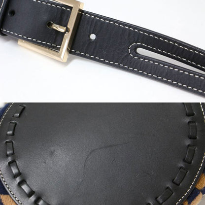 × PENDLETON マルシェ 筒型 ショルダーバッグ / MARCHE 肩掛け ネイティブ柄 ジャガード