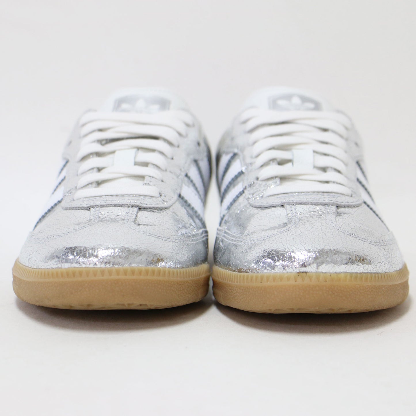 25春夏 SAMBA OG JR0035 / サンバ メタリック レザー ローカット レースアップ スニーカー