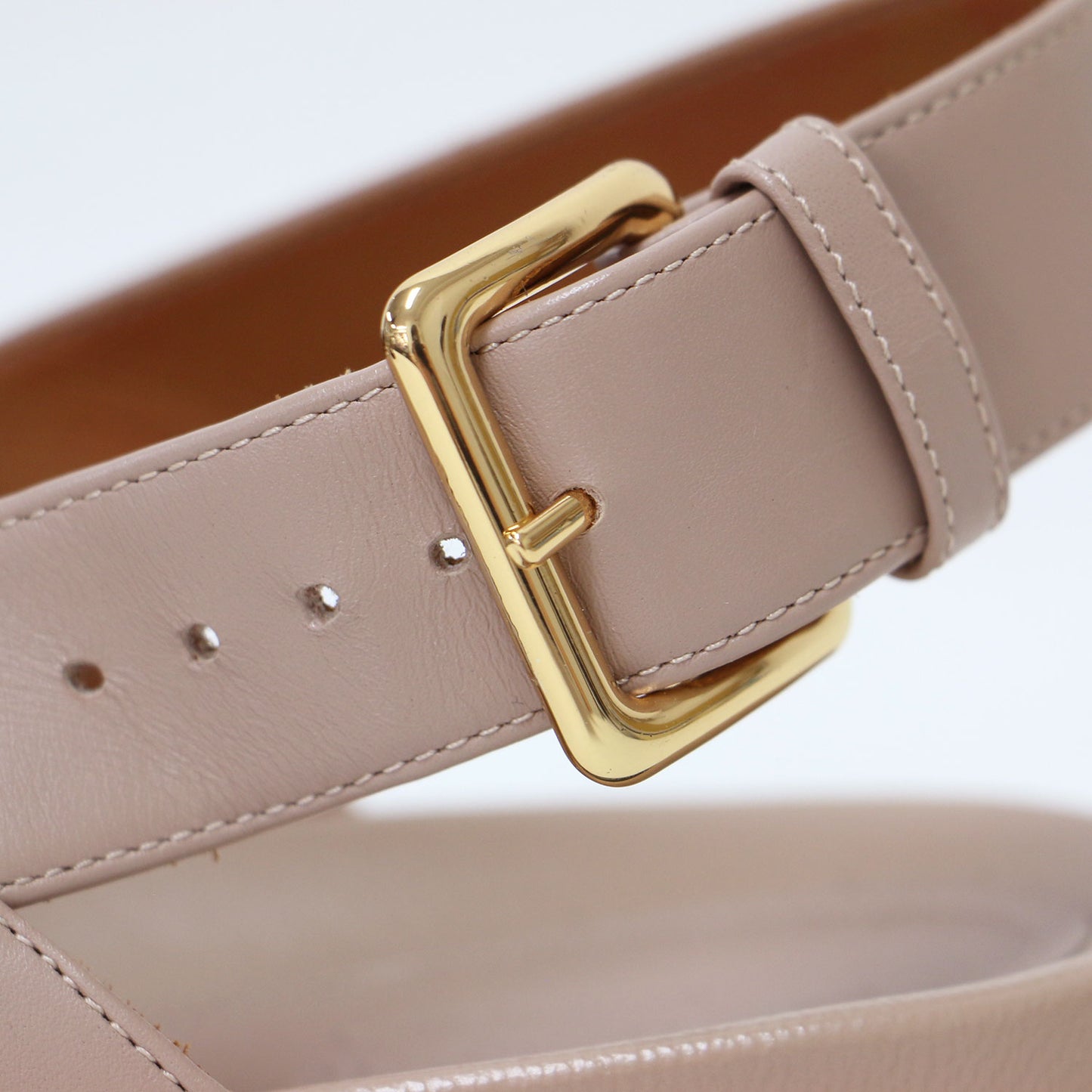 23春夏 レザー クリスクロス サンダル FBMS005201 / フラット バックベルト