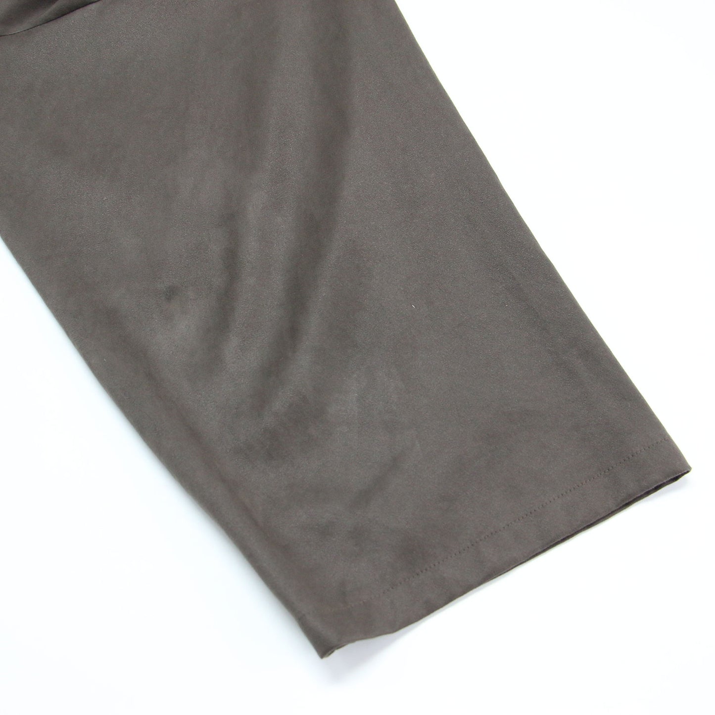 フェイクスエード メキシカンパーカー / Fauxsuede Mexican Parker フーディー Vネック 長袖 オーバーサイズ