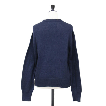 コットン クルーネック カーディガン / FADED COTTON KNIT ニット 長袖