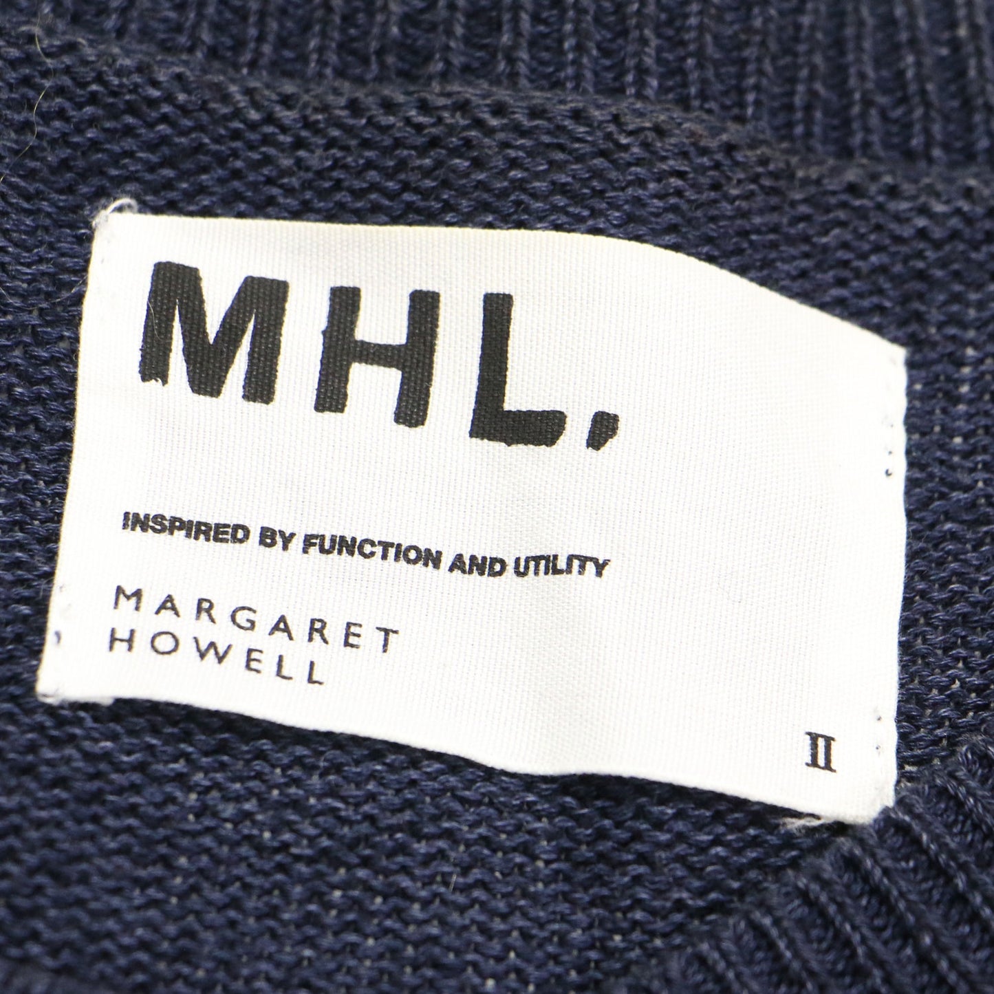 コットン クルーネック カーディガン / FADED COTTON KNIT ニット 長袖