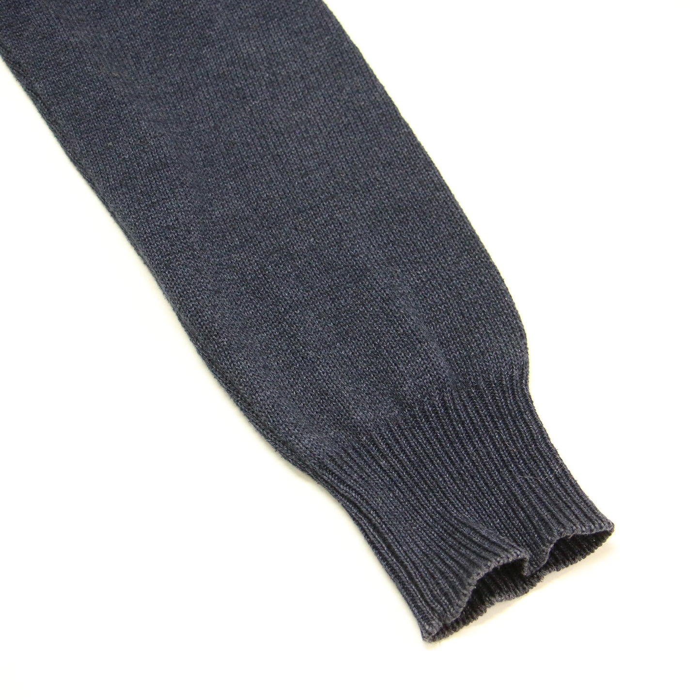 コットン クルーネック カーディガン / FADED COTTON KNIT ニット 長袖