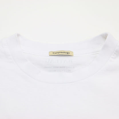 24秋冬 ロゴ 刺繍 半袖 Tシャツ / BATEAU カットソー ショートスリーブ クルーネック ポケット コットン