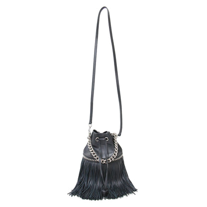 フリンジ カーニバル ミニ / FRINGE CARNIVAL MINI ハンドバッグ 巾着型 ショルダー クロスボディ 肩掛け スタッズ チェーン レザー