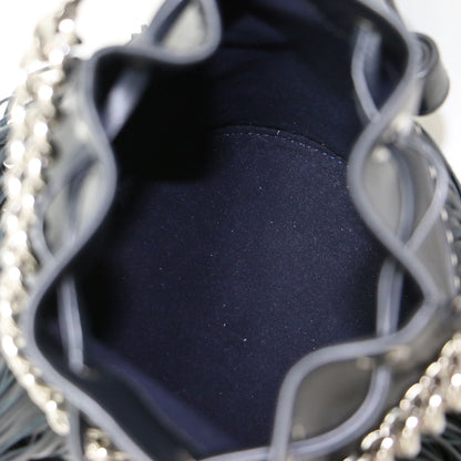 フリンジ カーニバル ミニ / FRINGE CARNIVAL MINI ハンドバッグ 巾着型 ショルダー クロスボディ 肩掛け スタッズ チェーン レザー