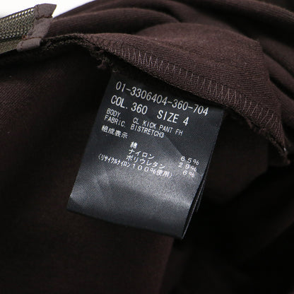23秋冬 ストレッチ コットン セミフレア パンツ / CL KICK PANT FH BISTRETCH3 キックパンツ