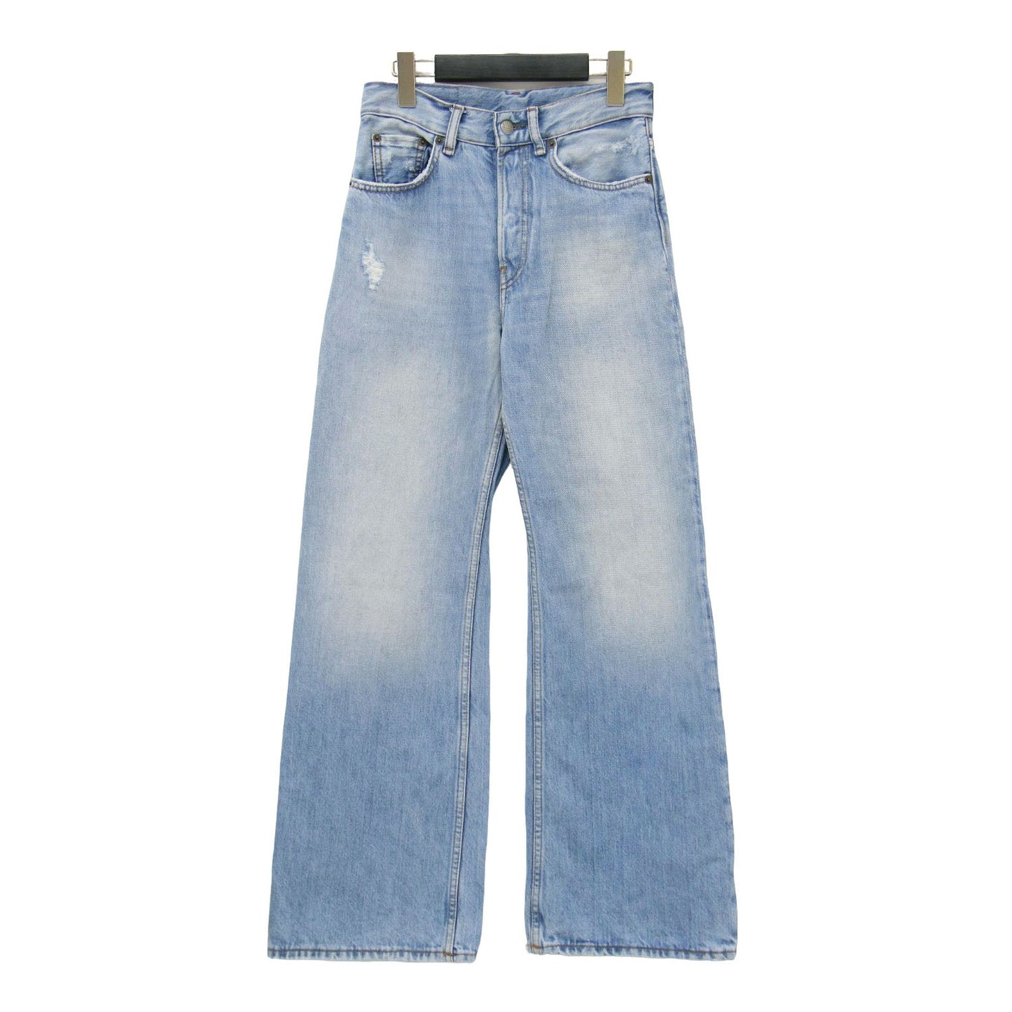 25春夏 ルーズフィット ジーンズ 2021F / デニムパンツ ワイドレッグ ミッドライズ コットン