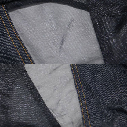 25春夏 デニム ミックス ジャンプスーツ / Denim Mix Jumpsuit サロペット パンツ シアー コンビ コットン