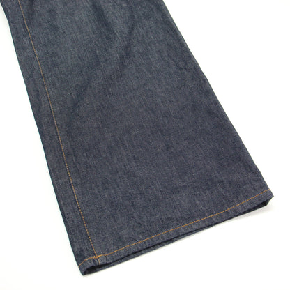 25春夏 デニム ミックス ジャンプスーツ / Denim Mix Jumpsuit サロペット パンツ シアー コンビ コットン