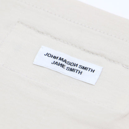 25春夏 オフショルダー ハーフスリーブ トップス / COTTON POLYURETHANE OFF SHOULDER HALF SLEEVE TOPS カットソー 5分袖 ストレッチ コットン