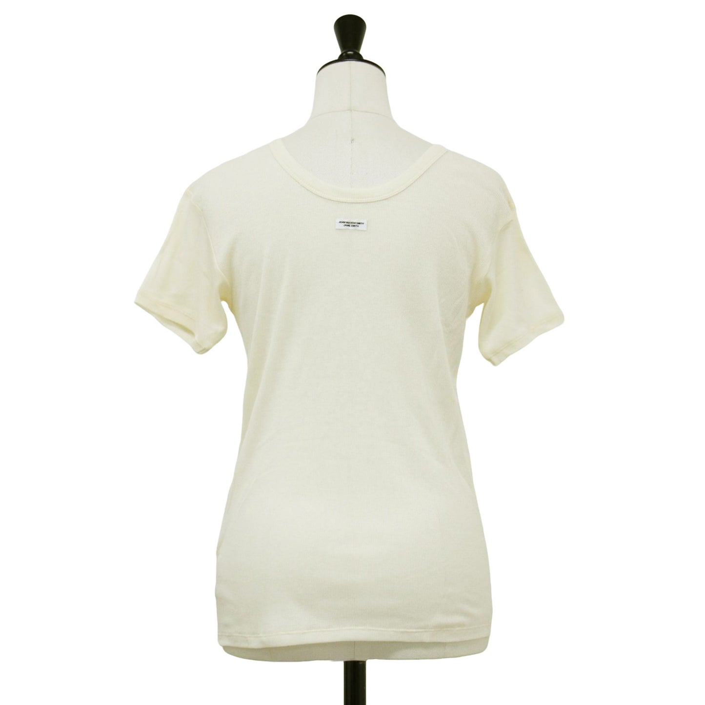 25春夏 コットン ナイロン シアー リブ 半袖 Tシャツ / COTTON NYLON SHEER RIB S/S カットソー ショートスリーブ ラウンドネック
