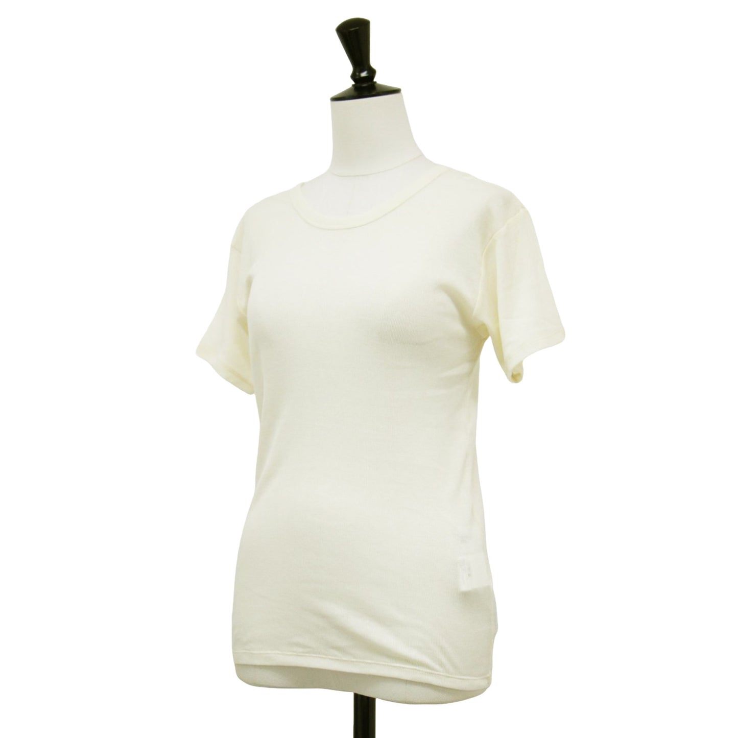 25春夏 コットン ナイロン シアー リブ 半袖 Tシャツ / COTTON NYLON SHEER RIB S/S カットソー ショートスリーブ ラウンドネック