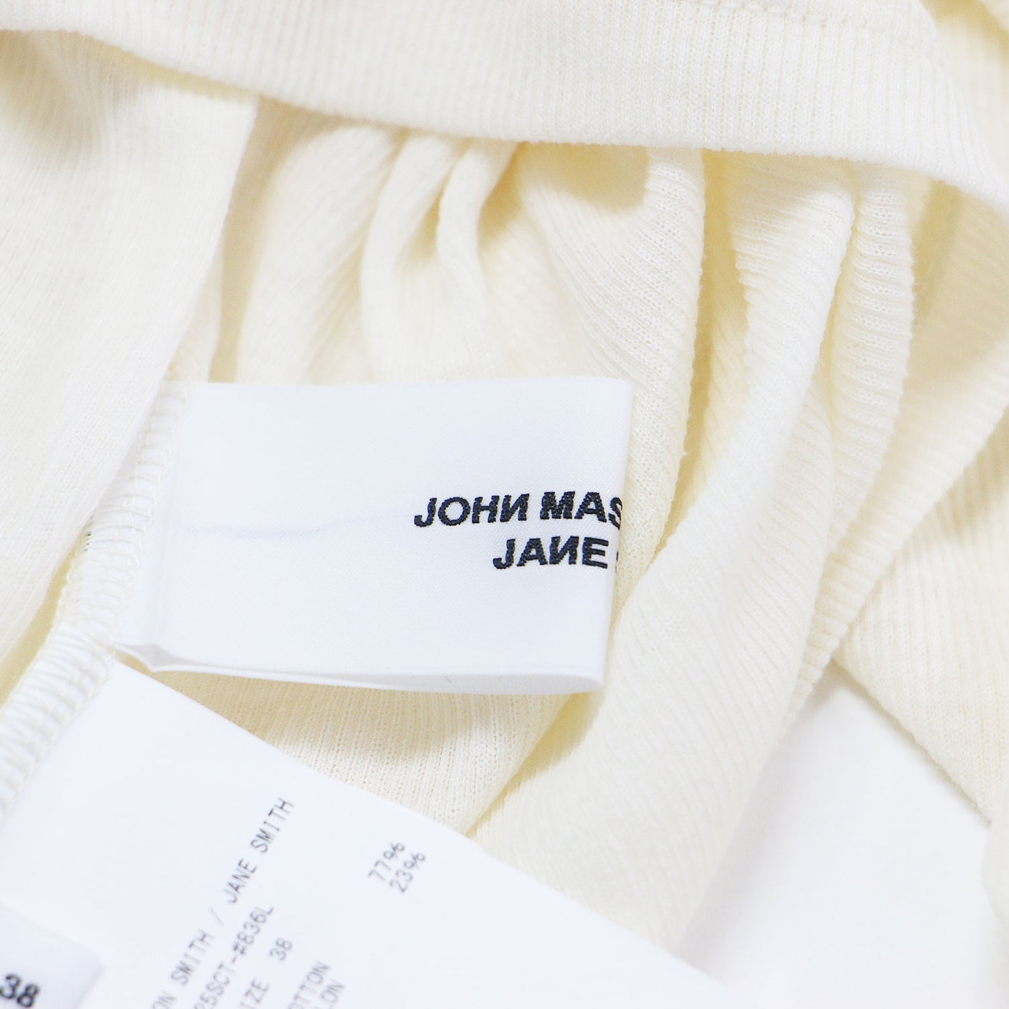 25春夏 コットン ナイロン シアー リブ 半袖 Tシャツ / COTTON NYLON SHEER RIB S/S カットソー ショートスリーブ ラウンドネック