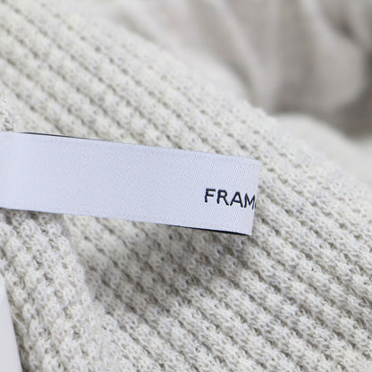 25春夏 ワッフル ストレート スカート / マキシ丈 ウエストゴム コットン