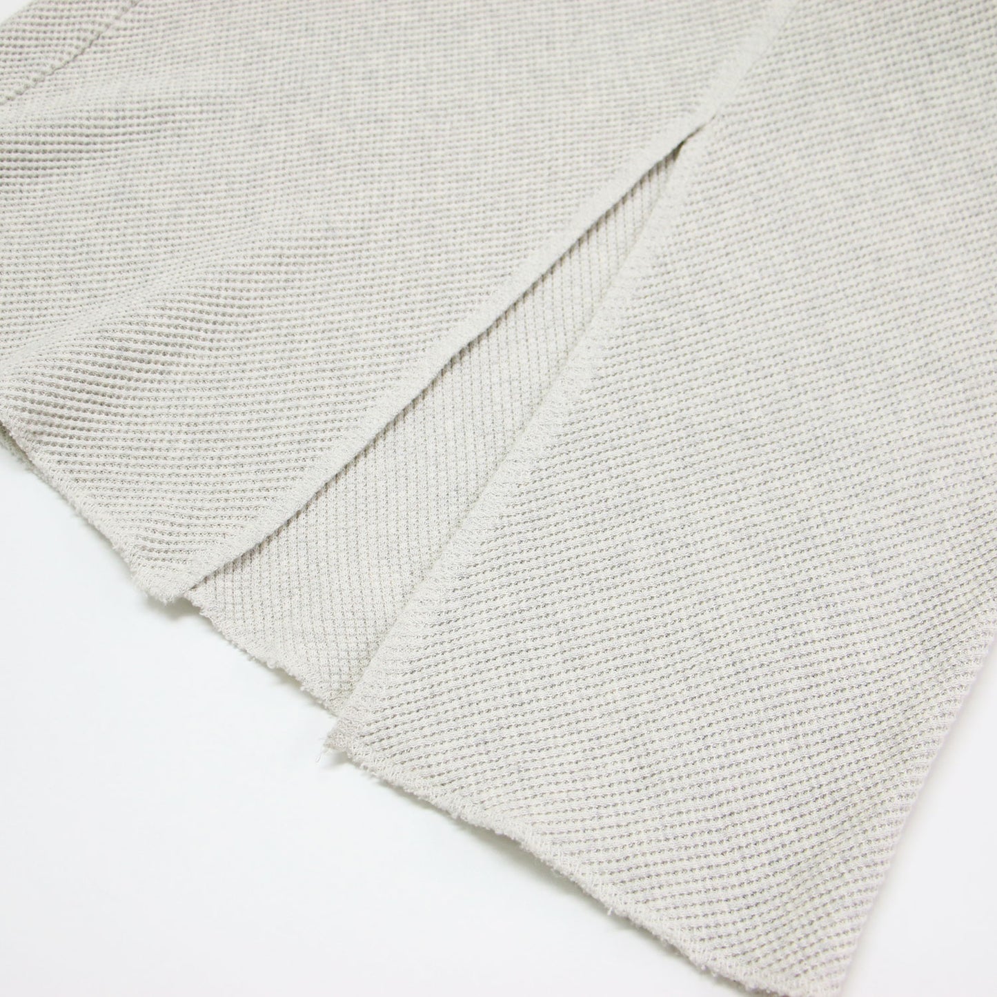 25春夏 ワッフル ストレート スカート / マキシ丈 ウエストゴム コットン