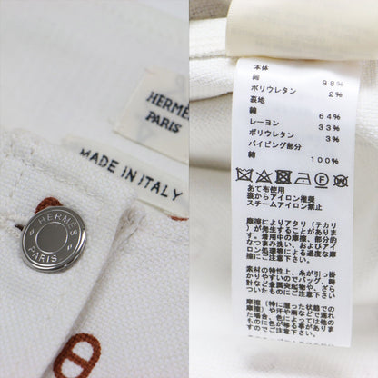 24春夏 ドレス デニムスタイル シェーヌ・ダンクル / ベスト ジレ ノースリーブ クルーネック コットン