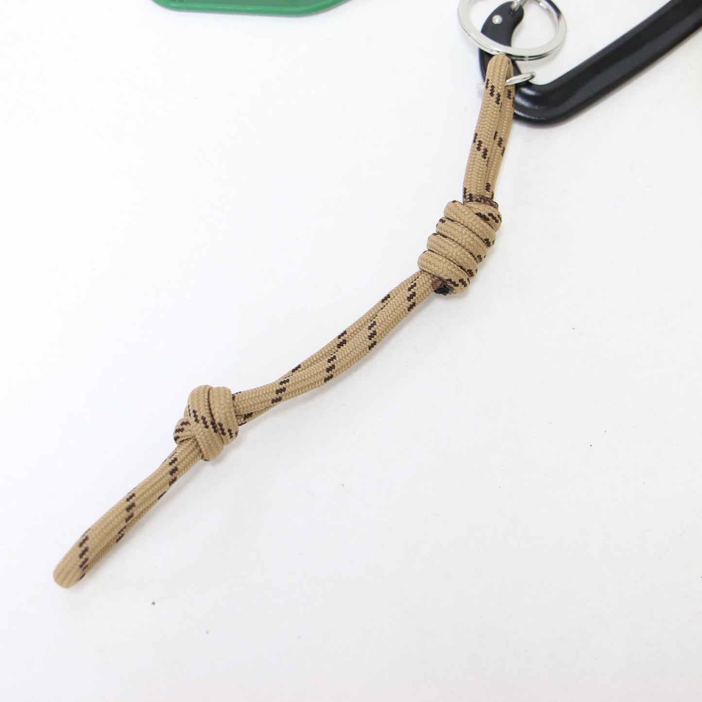 × FRAMeWORK 別注 25春夏 チャーム付き ポーチ / MOTEL CHARM カラビナ ロゴ 刺繍 メタリック レザー