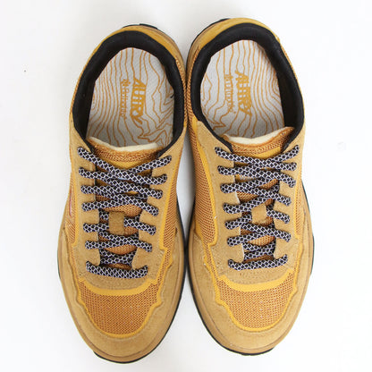 25春夏 メッシュ スエード ローカット スニーカー / WILDPACE LOW WOM レースアップ