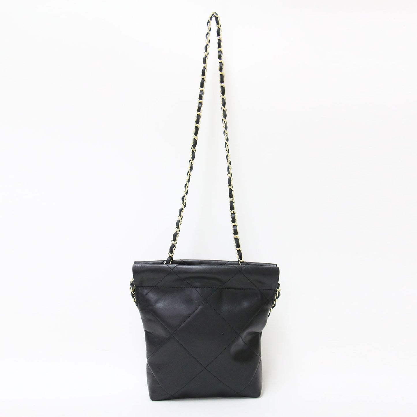 25春夏 キルティング ショルダー バッグ / QUILTING BAG ハンドバッグ 肩掛け 斜め掛け 2WAY チェーン レザー