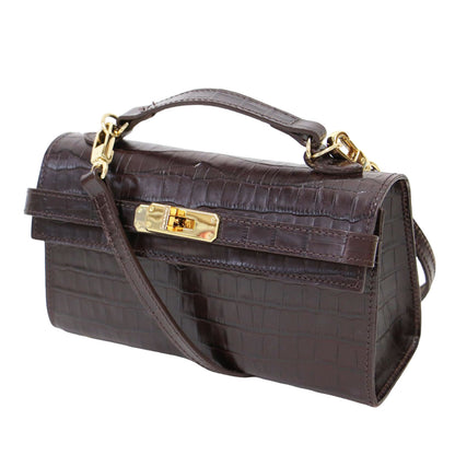 × Deuxieme Classe 別注 23春夏 クロコ 型押し ミニ バッグ / CROC EMBOSSED MINI BAG ハンドバッグ ショルダー 2WAY 肩掛け レザー