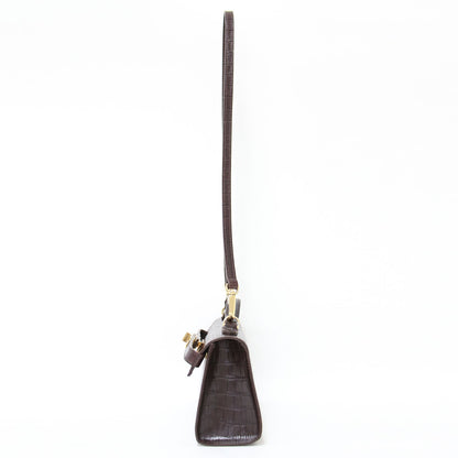 × Deuxieme Classe 別注 23春夏 クロコ 型押し ミニ バッグ / CROC EMBOSSED MINI BAG ハンドバッグ ショルダー 2WAY 肩掛け レザー