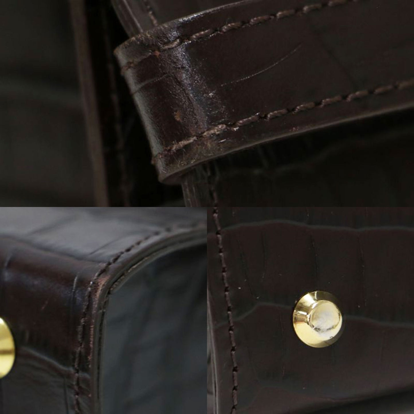 × Deuxieme Classe 別注 23春夏 クロコ 型押し ミニ バッグ / CROC EMBOSSED MINI BAG ハンドバッグ ショルダー 2WAY 肩掛け レザー