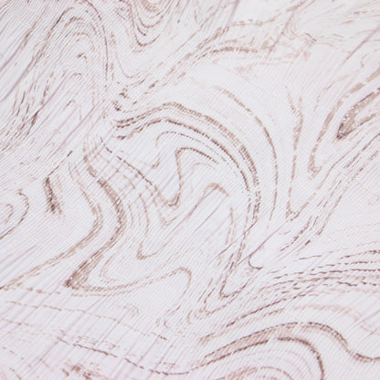 20秋冬 サテン プリーツ オーバー ワンピース / ロング丈 Vネック 長袖 フレア ボリュームスリーブ マーブル柄