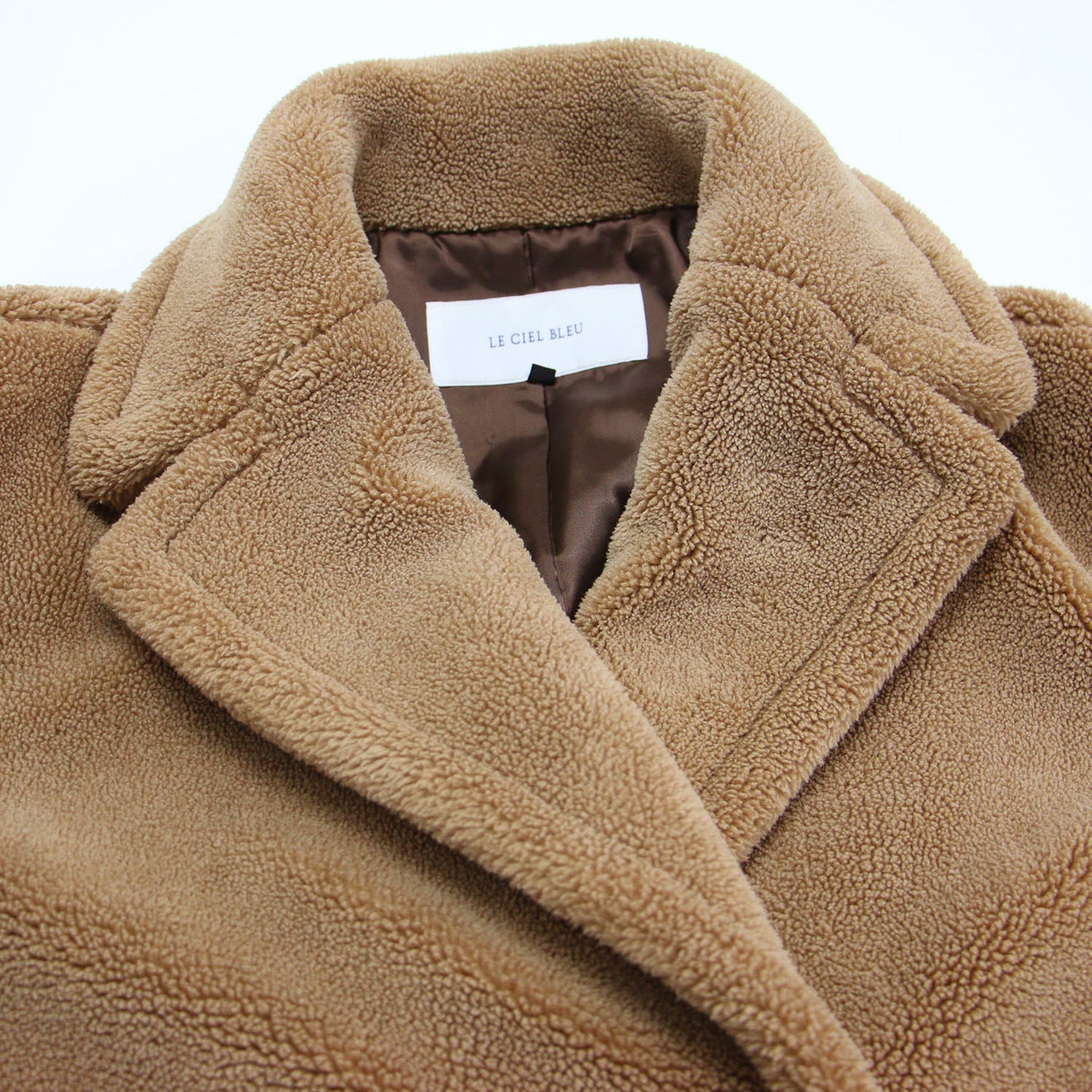 フェイク ムートン ビッグ コート / Faux Shearling Big Coat ロング ダブル ボア