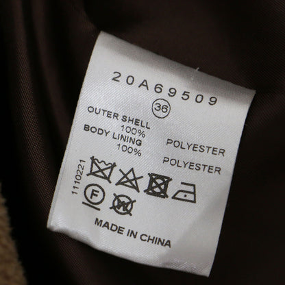 フェイク ムートン ビッグ コート / Faux Shearling Big Coat ロング ダブル ボア