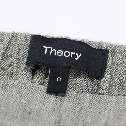 23春夏 ストレッチ リネン テーパード パンツ / SHARKSKIN CRUNCH TREECA PULL ON GZ スラックス プルオンパンツ