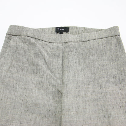 23春夏 ストレッチ リネン テーパード パンツ / SHARKSKIN CRUNCH TREECA PULL ON GZ スラックス プルオンパンツ