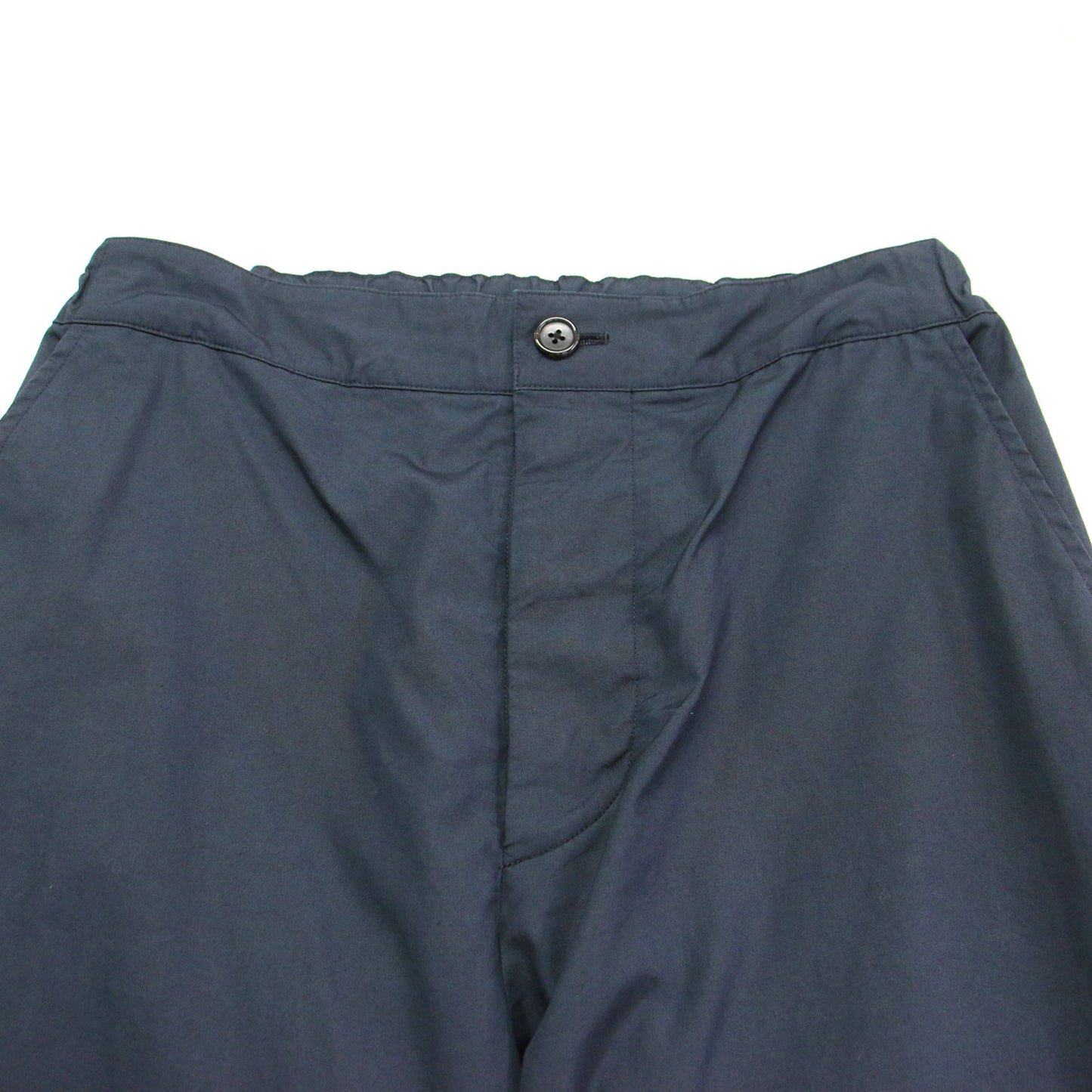 22春夏 コットン ポプリン トラウザーズ / COTTON POPLIN TROUSERS パンツ ワイド テーパード ハイウエスト