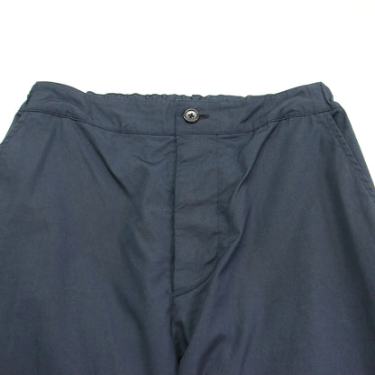 22春夏 コットン ポプリン トラウザーズ / COTTON POPLIN TROUSERS パンツ ワイド テーパード ハイウエスト