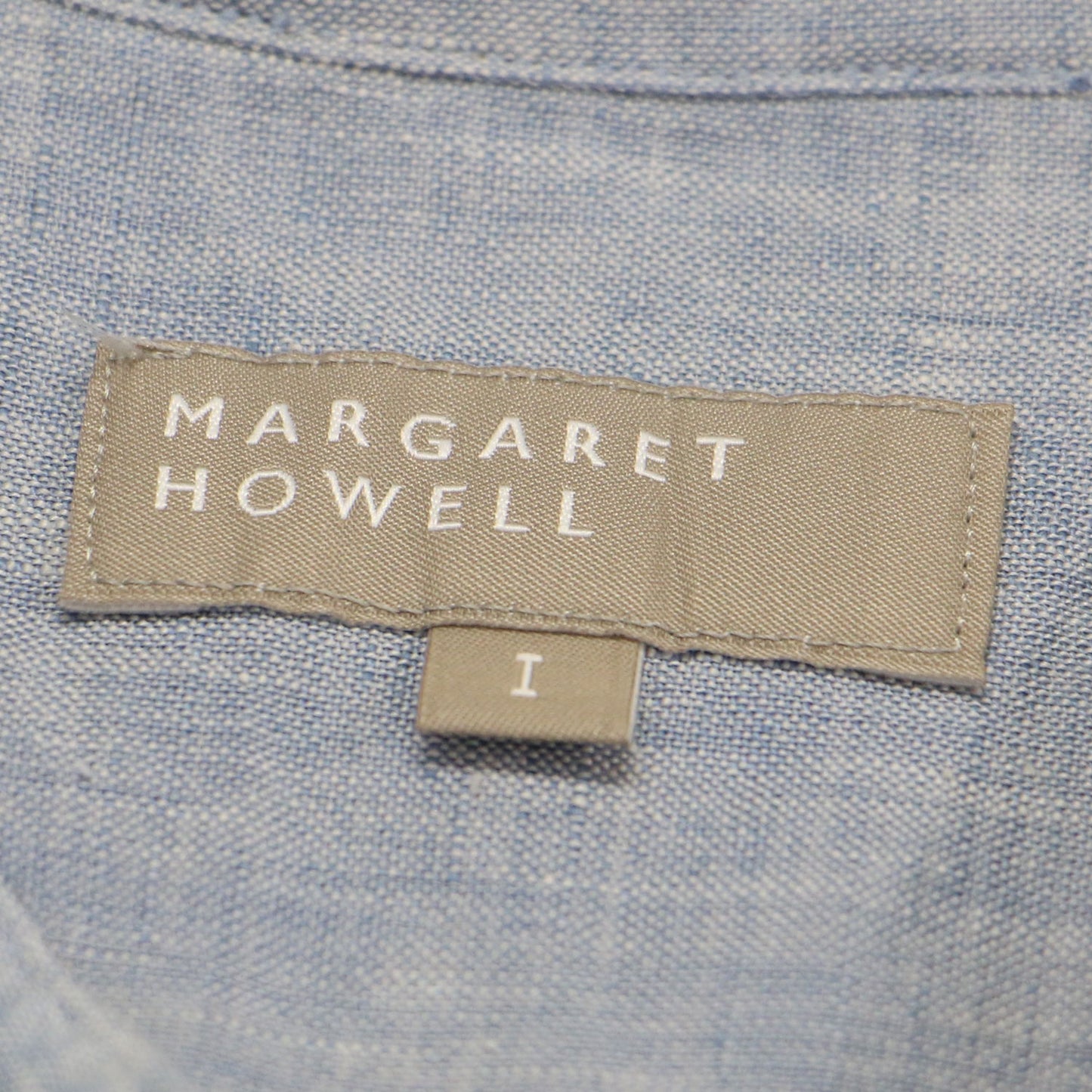 ソフト リネン ノースリーブ シャツ / SOFT LINEN SHIRT ブラウス バンドカラー