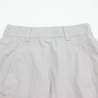 24春夏 ファイン コンパクト コットン ポプリン ミディ スカート / FINE COMPACT COTTON POPLIN Aライン ウエストゴム