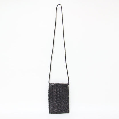 フォーン クロスボディ バッグ / PHONE CROSS BODY ショルダーバッグ 斜め掛け メッシュ レザー