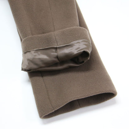 22秋冬 ウール ノーカラー ベルト ロング コート / MANTECO クルーネック Iライン