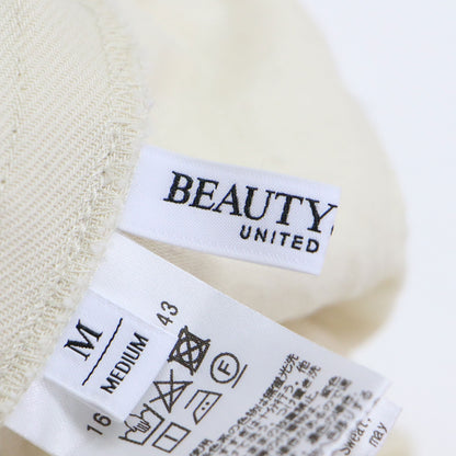 24秋冬 コットン ツイル イージーパンツ / ワイド テーパード ウエストゴム ハイウエスト