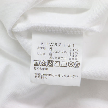 21秋冬 ロングスリーブ バック スクエア ロゴ Tシャツ / カットソー クルーネック 長袖 コットン