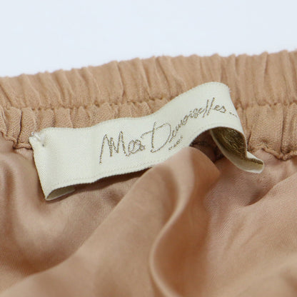 21春夏 シフォン フレア ロング スカート / JAMIE エストゴム シアー 楊柳