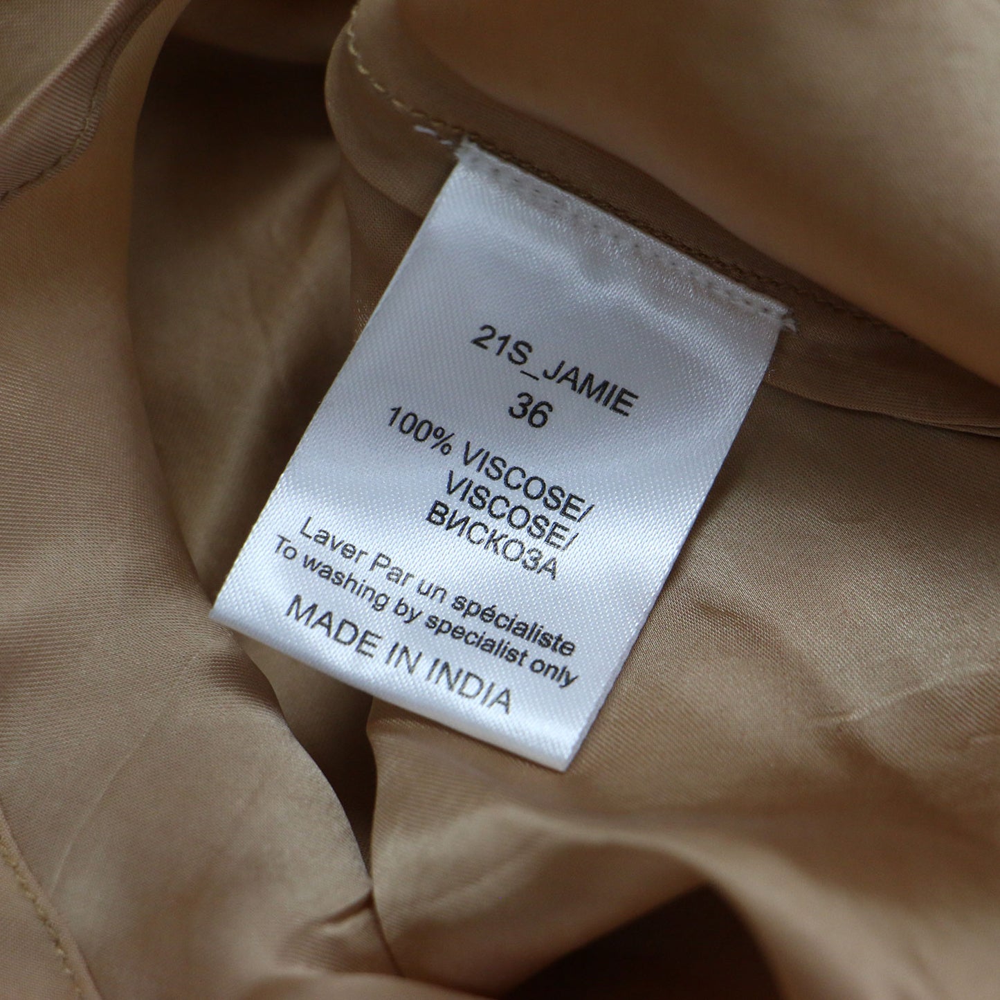 21春夏 シフォン フレア ロング スカート / JAMIE エストゴム シアー 楊柳