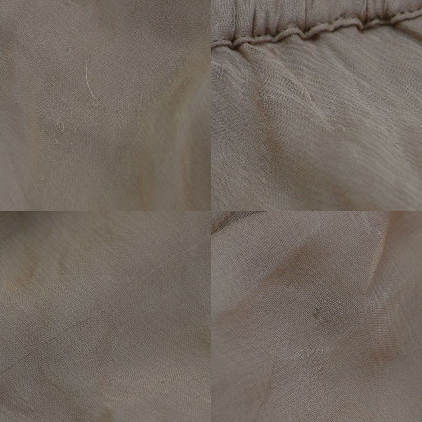 21春夏 シフォン フレア ロング スカート / JAMIE エストゴム シアー 楊柳