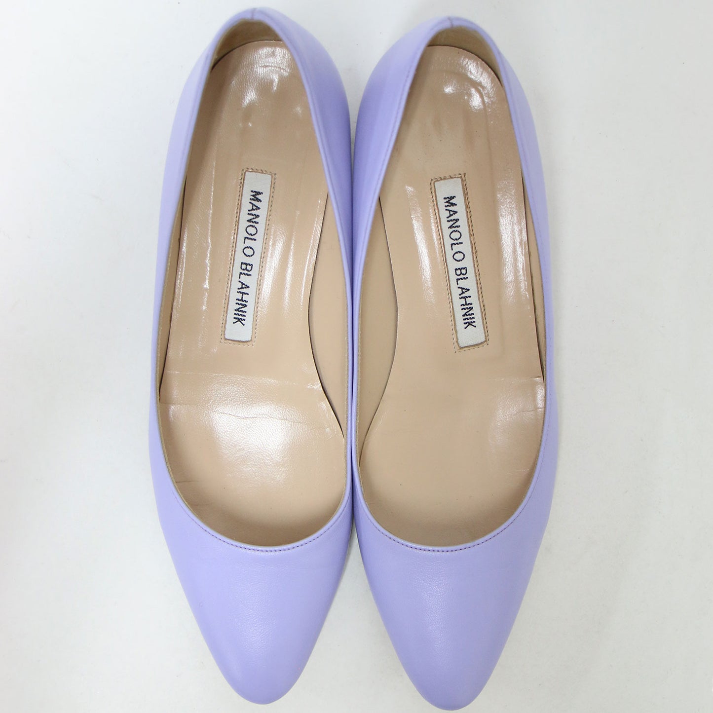 リストニー レザー チャンキーヒール パンプス / LISTONY アーモンドトゥ ローヒール 牛革