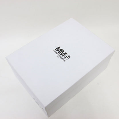 ランナー レザー スニーカー / レースアップ ボリュームソール スウェード メッシュ