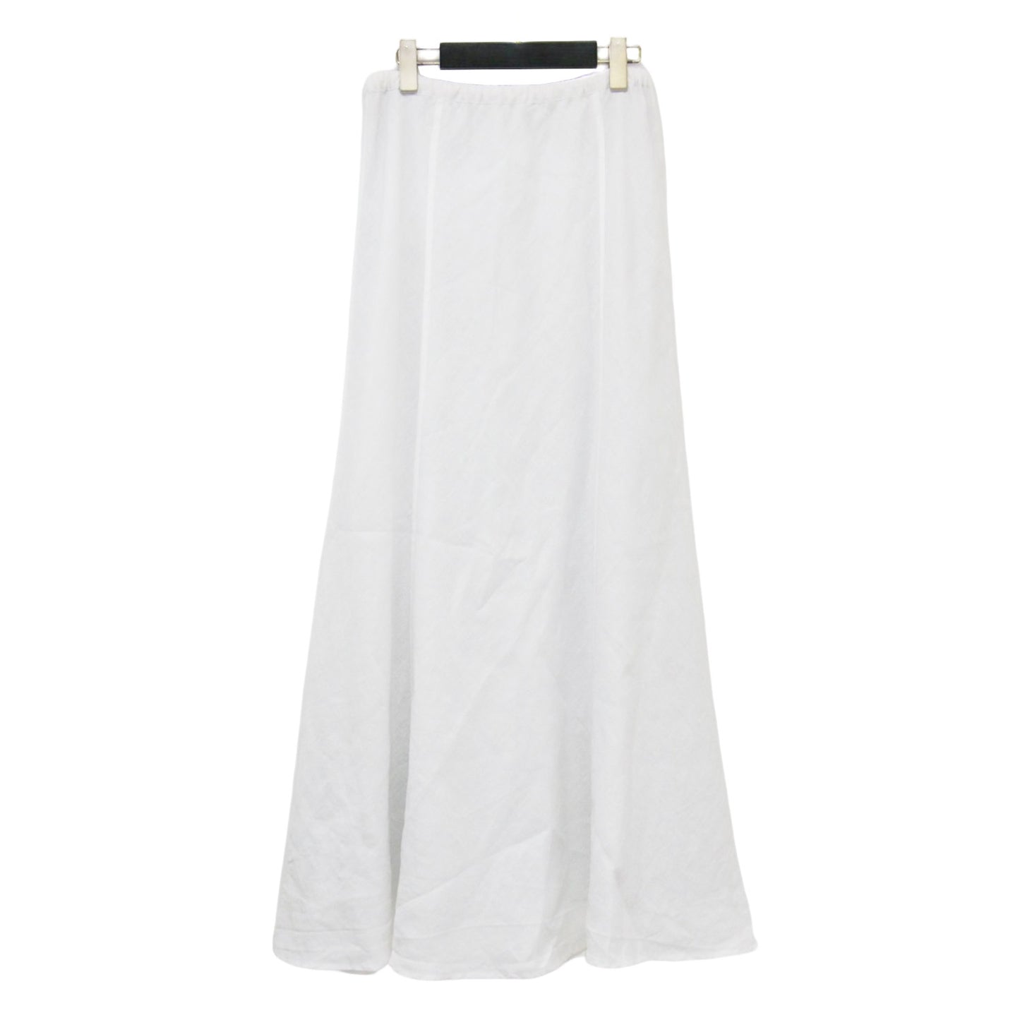 25春夏 ピュア ラミー バイアス スカート / PURE RAMIE BIAS ロング フレア リネン