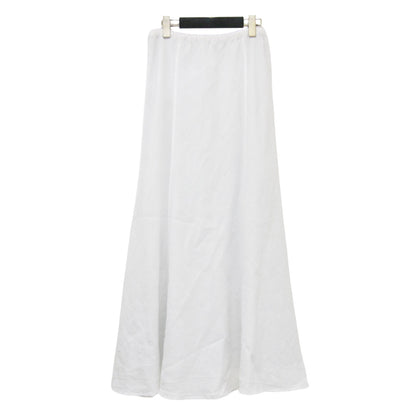 25春夏 ピュア ラミー バイアス スカート / PURE RAMIE BIAS ロング フレア リネン