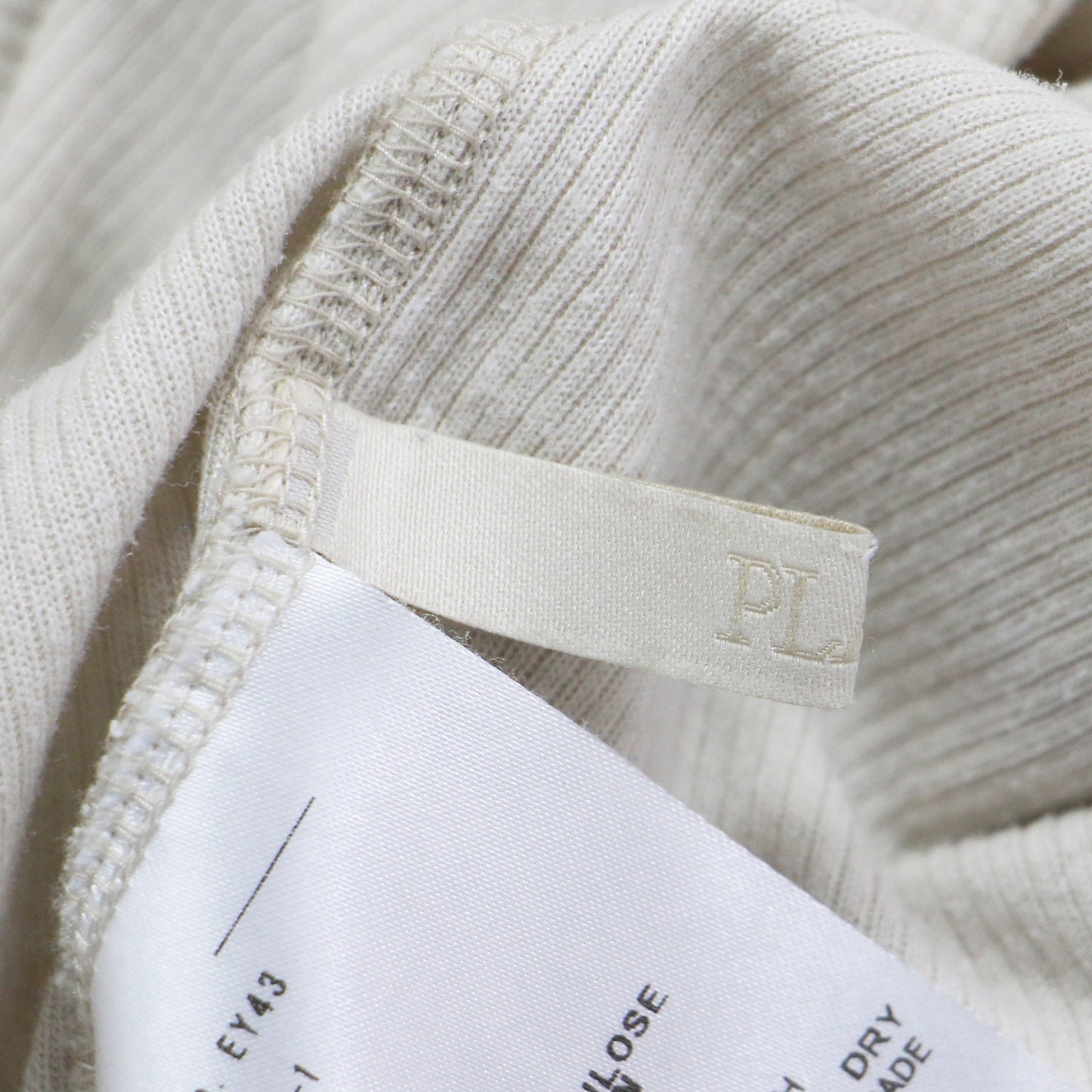 24春夏 テレコ ショートスリーブ プルオーバー / Short Sleeve カットソー クルーネック 半袖 リブ コットン