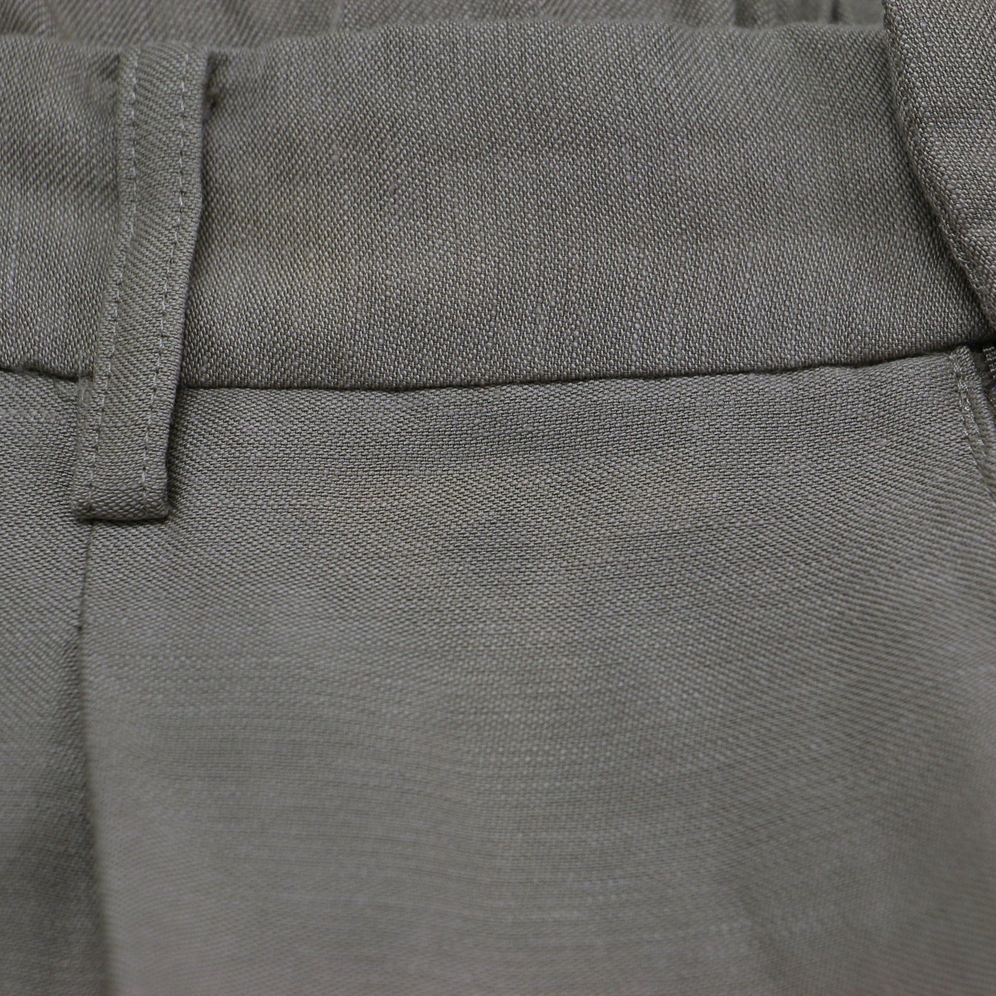 24春夏 ウォッシャブル リネン ハイウエスト パンツ / washable linen ワイド センタープレス タック